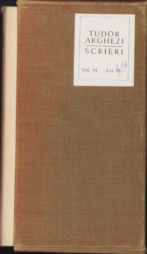 Scrieri de Tudor Arghezi, volumul 14, 1966