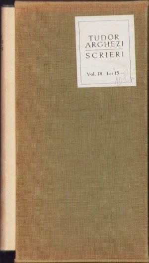 Scrieri de Tudor Arghezi, volumul 18, 1966