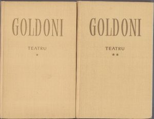 Goldoni, Teatru, volumul I și II, 1959