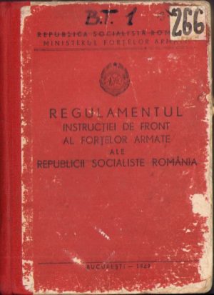 Regulamentul instrucției de front al forțelor armate ale R.S.R., 1969