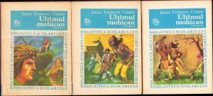 Ultimul mohican de James Fenimore Cooper, volumul I, II și III, 1975