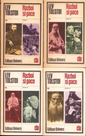 Război și pace de Lev Tolstoi, volumul I-IV, 1985