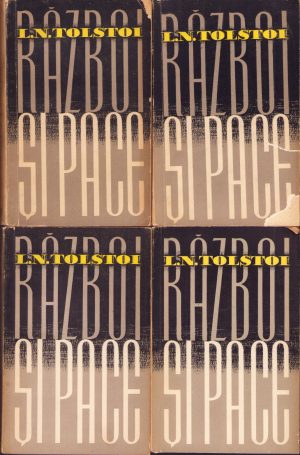 Război și pace de Tolstoi, volumele I-IV, 1961