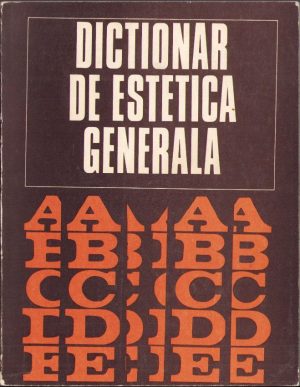 Dicționar de estetică generală, 1972
