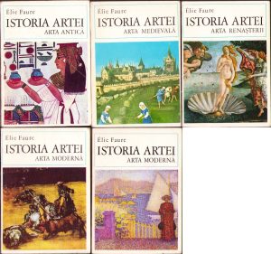 Istoria artei de Elie Faure, volumul I-V, 1970