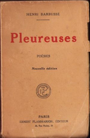 Pleureuses par Henri Barbusse
