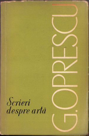 Scrieri despre artă de G Oprescu, 1966
