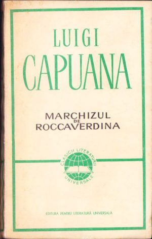 Marchizul de Roccaverdina de Luigi Capuana, 1966