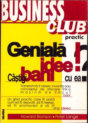 Genială idee! Câștigi bani cu ea? de Howard Bronson