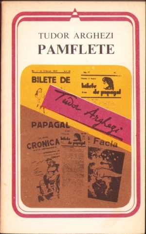 Tudor Arghezi. Pamflete, 1979