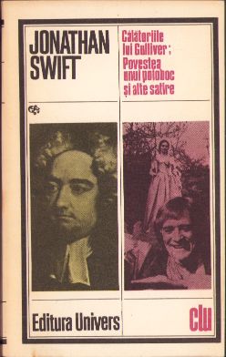 Călătoriile lui Gulliver; Povestea unui poloboc și alte satire de Jonathan Swift, 1985