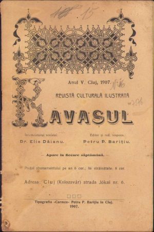 Răvașul, revistă culturală ilustrată, 16/1907, Cluj