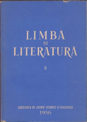 Limbă și literatură, colectiv, II/1956