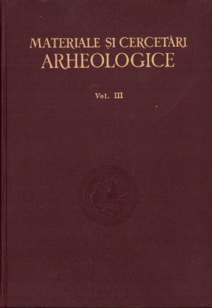 Materiale și cercetări arheologice, volumul III, 1957