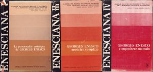 Enesciana, volumele I+II+III+IV, 1976-1985
