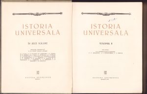 Istoria universală, colectiv, volumul II, 1959