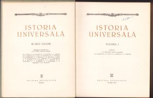Istoria universală, colectiv, volumul I, 1959