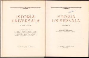 Istoria universală, colectiv, volumul III, 1960