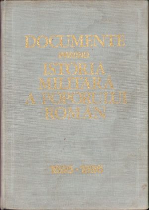 Documente privind istoria militară a poporului român ianuarie 1895 - decembrie 1896, 1980