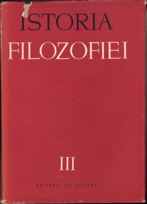 Istoria filozofiei, volumul III, 1960