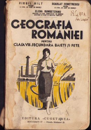Geografia României pentru clasa VIII secundară băieți și fete, 1935