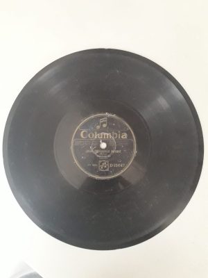 Disc pentru patefon, cupletistul Bolyn cu monologul "Jalba chiriașului amărât" și melodia "De făceam și eu ca el"
