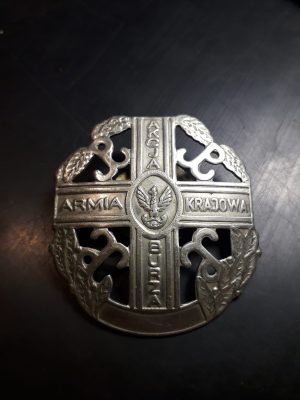 Insignă Polonia Armia Krajowa Akcja Burza