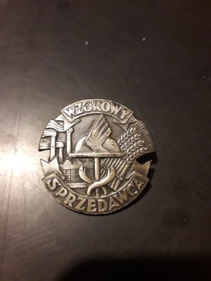 Insignă Polonia Wzorowy Sprzedawca