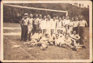Meci de fotbal la Bocșa, perioada interbelică