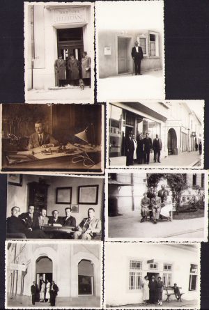Lot de 8 poze cu S.A.R. de Telefoane Cluj, anii 1930