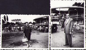 Lot de 2 poze cu bâlci în București, anii 1950-1960
