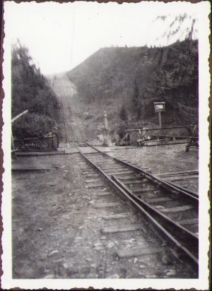 Planul înclinat de la Comandău, județul Covasna, anii 1930