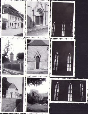 Lot de 9 poze din Sebeș, județul Alba, 1965