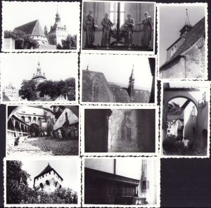 Lot de 10 poze Sighișoara, 1964