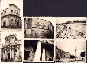 Lot de 6 poze Siracusa, Sicilia, Italia, anii 1930