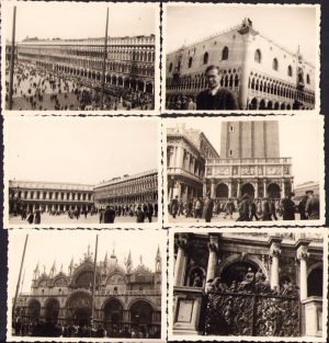 Lot de 6 poze Veneția/Venezia, Italia, anii 1930