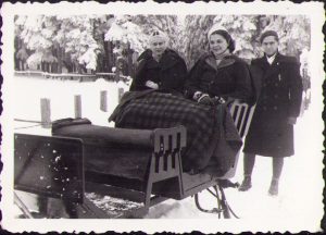 Sanie cu cai, România interbelică