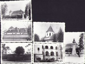 Lot de 6 poze cetatea Făgăraș, 1964