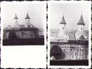 Lot de 2 poze mănăstirea Galata, Iași, anii 1960