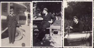 Lot de 3 poze elev, Sibiu, 1933