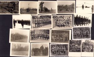 Lot de 18 poze militari Divizia 1 Infanterie, Timișoara, 1943