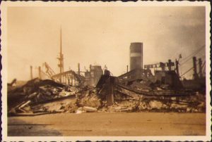 Rotterdam bombardat de germani, Olanda, 1940, Al Doilea Război Mondial