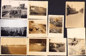 Lot de 10 poze armata germană în timpul Campaniei din Franța, mai-iunie 1940, Al Doilea Război Mondial
