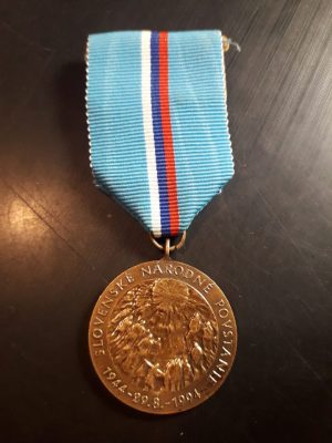 Medalie Slovenske narodne povstanie 1944-29.8-1994 Slovacia