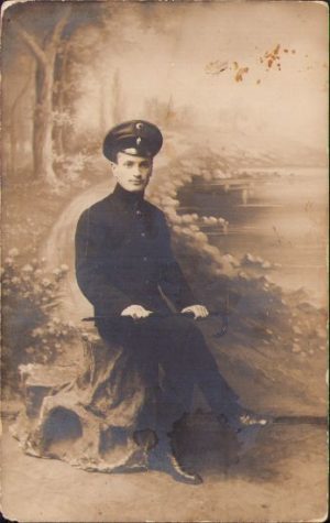 Funcționar rus în uniformă țaristă
