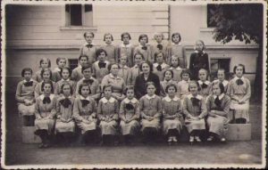 Elevi și învățătoare, Școala normală Cluj, 1932