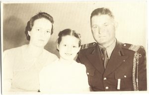 Subofițer român cu furajeră, Arad, 1940