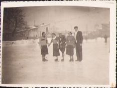 Patinatori pe gheață, România interbelică