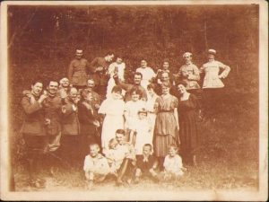 Ofițerii instructori ai Liceului Militar "Mihai Viteazul" din Târgu Mureș, începutul anilor 1920