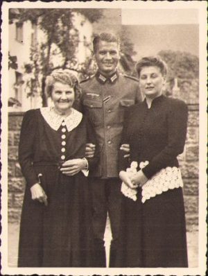 Militar german cu panglică Crucea de Fier, Al Doilea Război Mondial